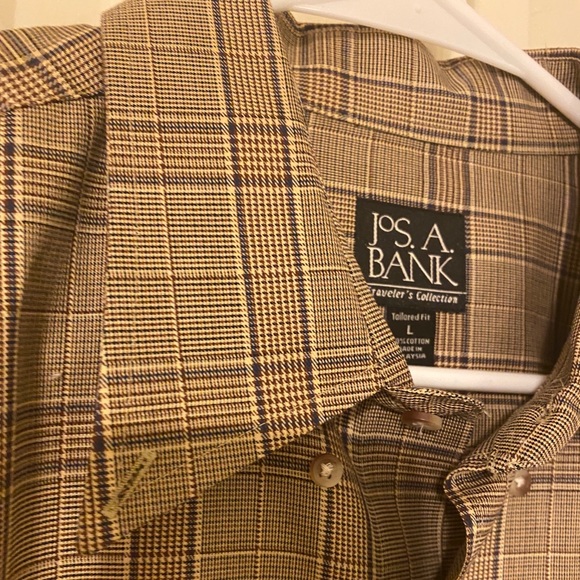 Like New Jos. A. Banks long sleeve collared shirt - Picture 8 of 13
